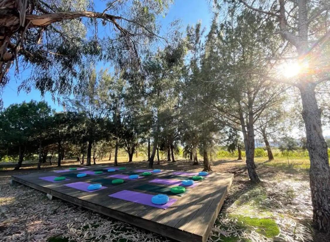 מונקאראפאצ'ו Glamping On Organic Yoga Farm With Natural Swimming Pool Near Beach מראה חיצוני תמונה